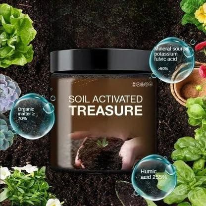 Soil Activated Treasure – Premium Organic Soil Enhancer & Nutrient Booster