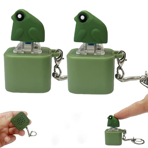 Rechargeable Frog Croaking Keychain