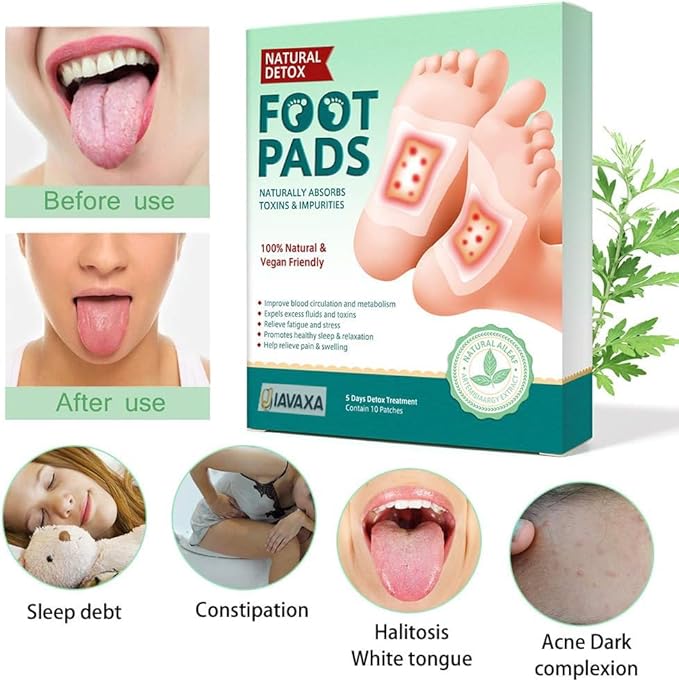 💥Buy 1 Get 1 Free💥 Ayurvedic Natural Detox Foot Pads –  💥200 Rs OFF on Pre-Paid Orders! LIMITED OFFER⏰
